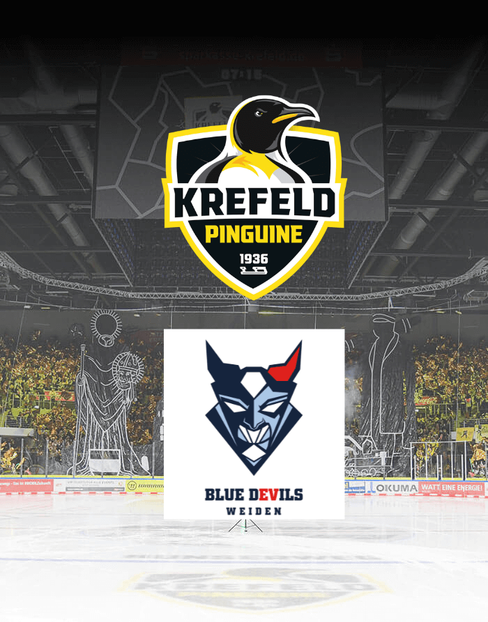 YAYLA Arena -Krefeld Pinguine vs Blue Devils Weiden