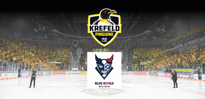 YAYLA Arena -Krefeld Pinguine vs Blue Devils Weiden YAYLA Arena -Krefeld Pinguine vs Blue Devils Weiden