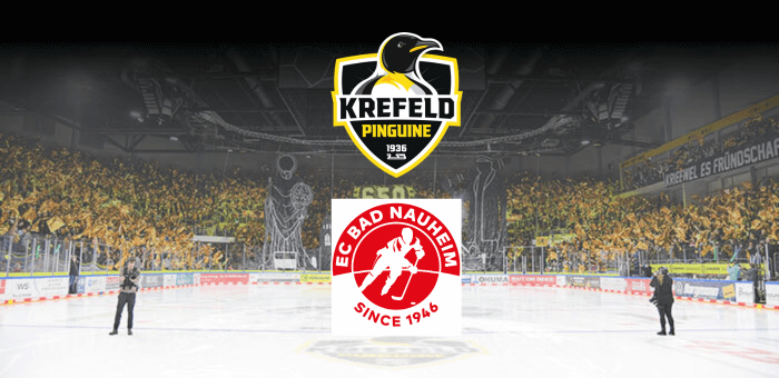 YAYLA Arena -Krefeld Pinguine vs EC Bad Nauheim YAYLA Arena -Krefeld Pinguine vs EC Bad Nauheim