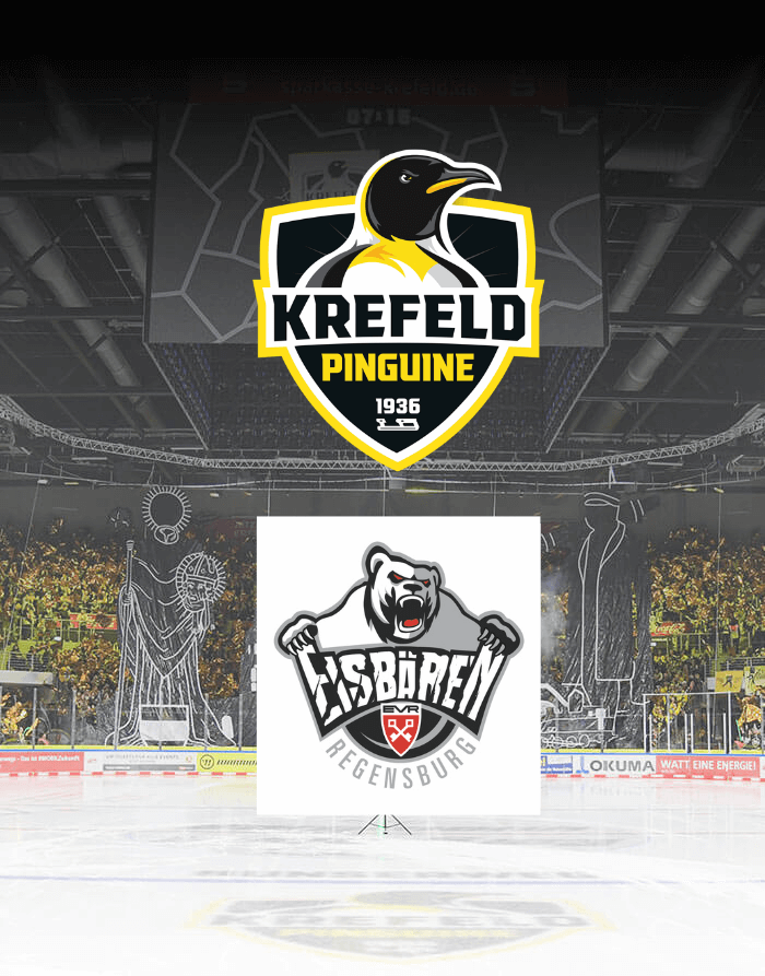 YAYLA Arena -Krefeld Pinguine vs Eisbären Regensburg