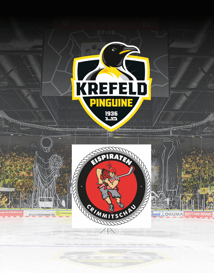 YAYLA Arena -Krefeld Pinguine vs Eispiraten Crimmitschau
