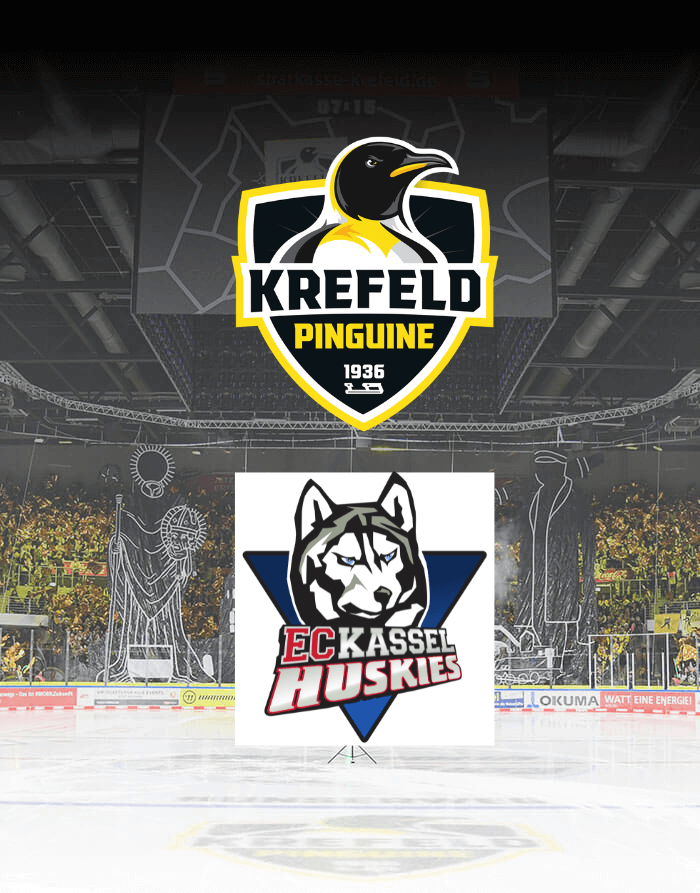 YAYLA Arena -Krefeld Pinguine vs EC Kassel Huskies
