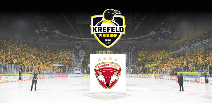 YAYLA Arena -Krefeld Pinguine vs Lausitzer Füchse YAYLA Arena -Krefeld Pinguine vs Lausitzer Füchse