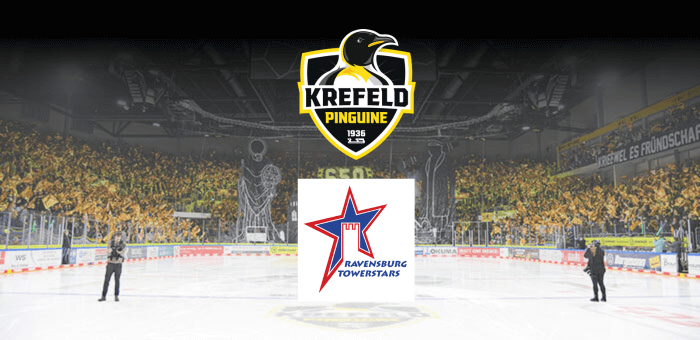 YAYLA Arena -Krefeld Pinguine vs Ravensburg Towerstars YAYLA Arena -Krefeld Pinguine vs Ravensburg Towerstars