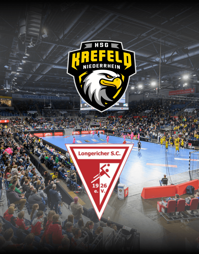 YAYLA Arena Krefeld Event HSG Krefeld vs. Longericher SC Köln