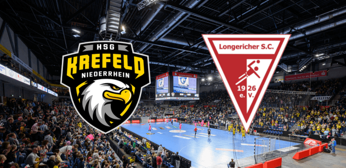 YAYLA Arena Krefeld Event HSG Krefeld vs. Longericher SC Köln