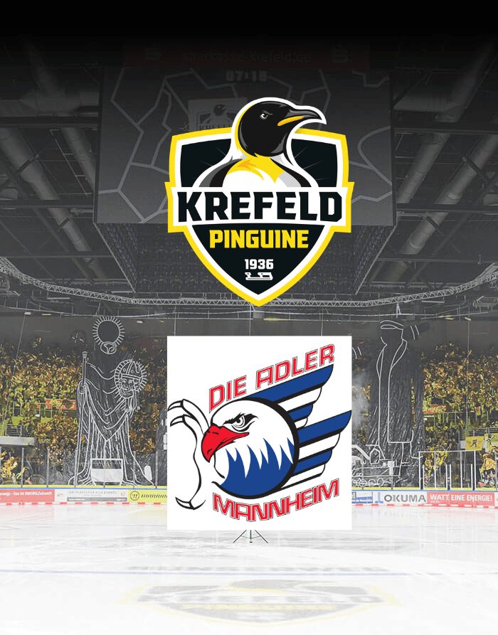 YAYLA Arena Krefeld Event Krefeld Pinguine vs. Adler Mannheim