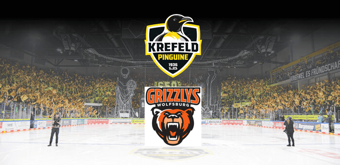 YAYLA Arena Krefeld Event Krefeld Pinguine vs. Grizzlys Wolfsburg