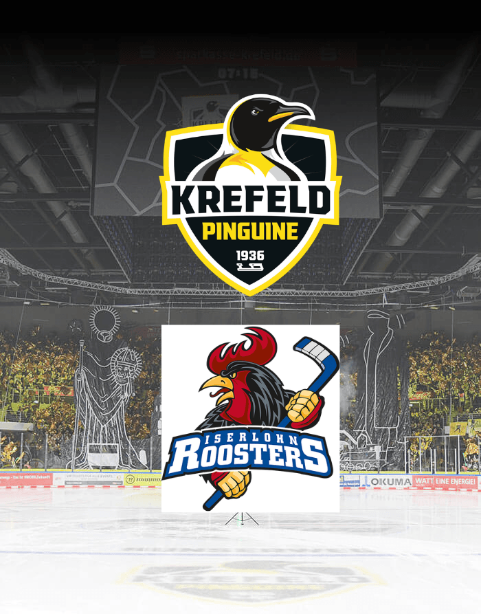 YAYLA Arena Krefeld Event Krefeld Pinguine vs. Iserlohn Roosters