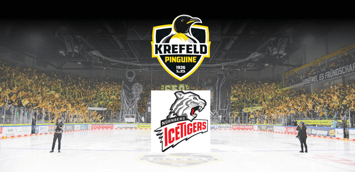YAYLA Arena Krefeld Event Krefeld Pinguine vs. Nürnberg Ice Tigers